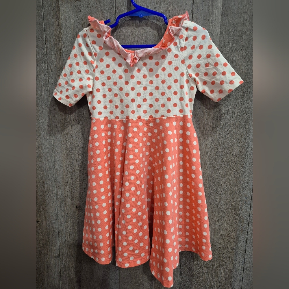 Wildflowers Olivia Dress with Pockets Girls Daydream Believer Polka Dot (Size 4)